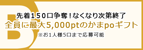 かまpoギフトお年玉キャンペーンB